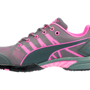 Chaussure de sécurité femme Celerity Knit S1 HRO SRC Puma roses