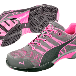 Chaussure de sécurité femme Celerity Knit S1 HRO SRC Puma roses